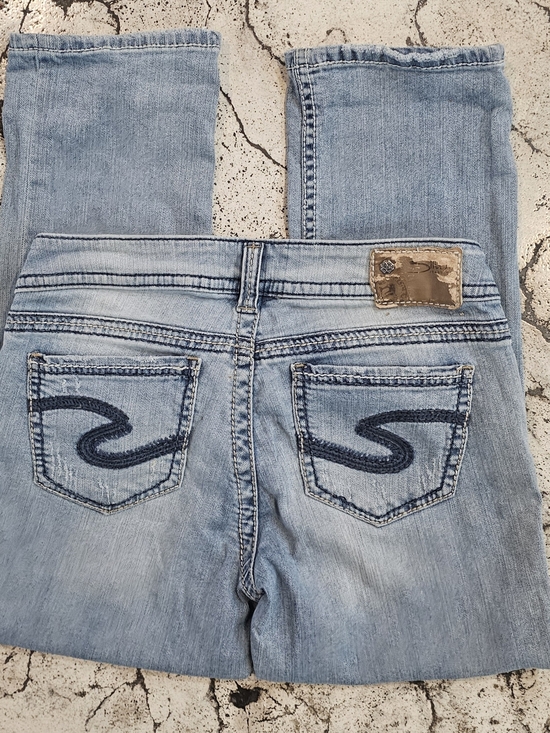 Silver Jeans Denim - Silver Jeans Women's Denim Capris Sizs 29 Light Blue Cropped